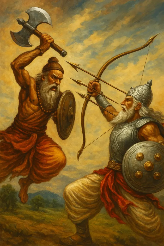 Battle between Parashurama and Bhishma